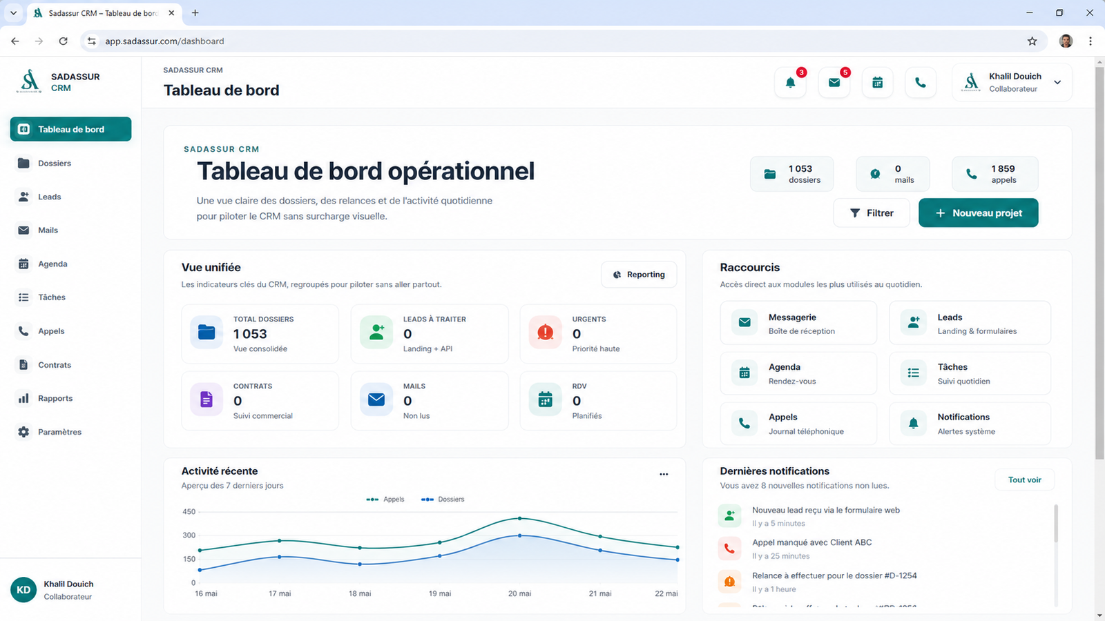 Sadassur CRM - Bordeaux